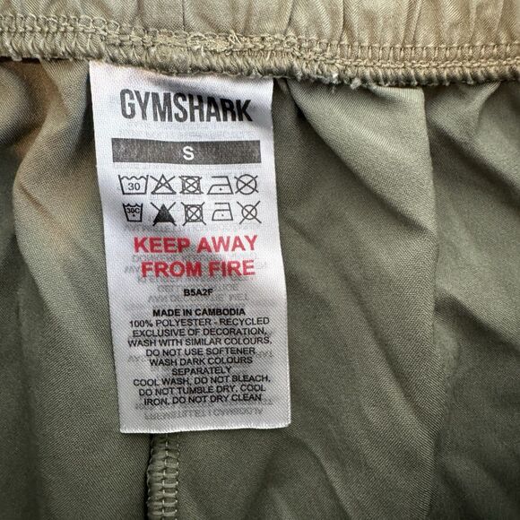 Gymshark Shorts Mens S Green Athletic Workout Training - Picture 4 of 6